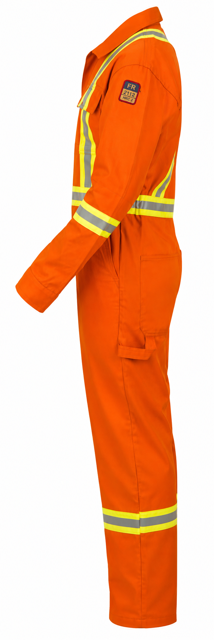 Flame Resistant High Visibility Hi Vis Coverall - 88% C /12% N