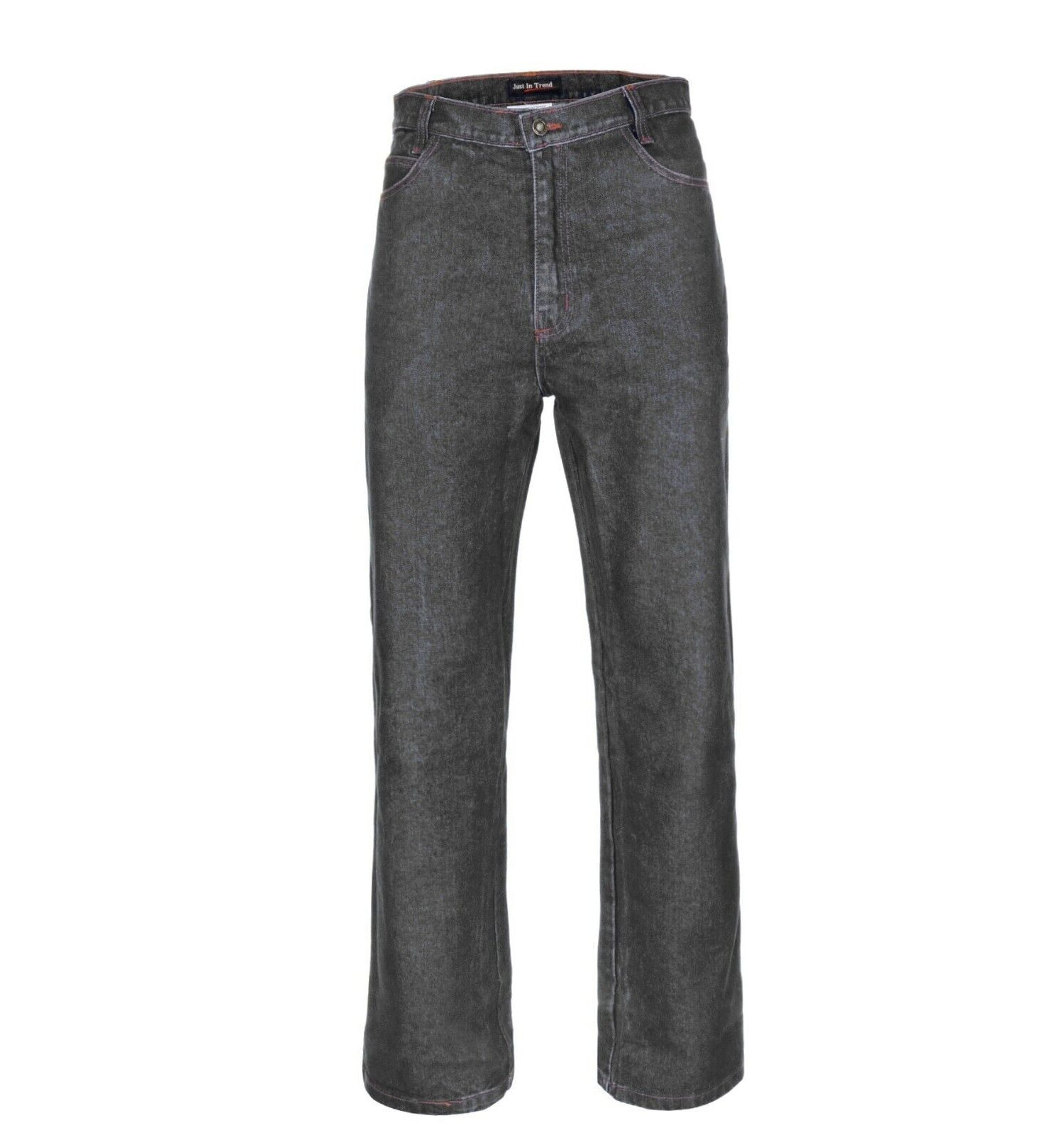 【MODERNIF】Coating Span Cutting Denim Pants Flame Resistant Denim Jeans – Just In Trend