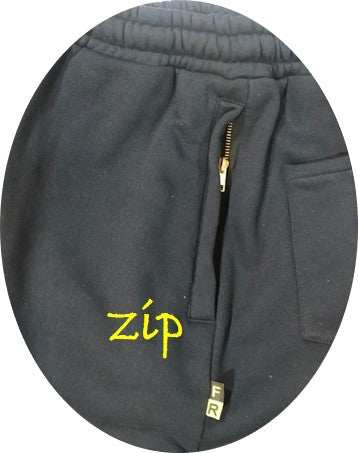 Flame Resistant Sweatpants - 100%C - 12oz