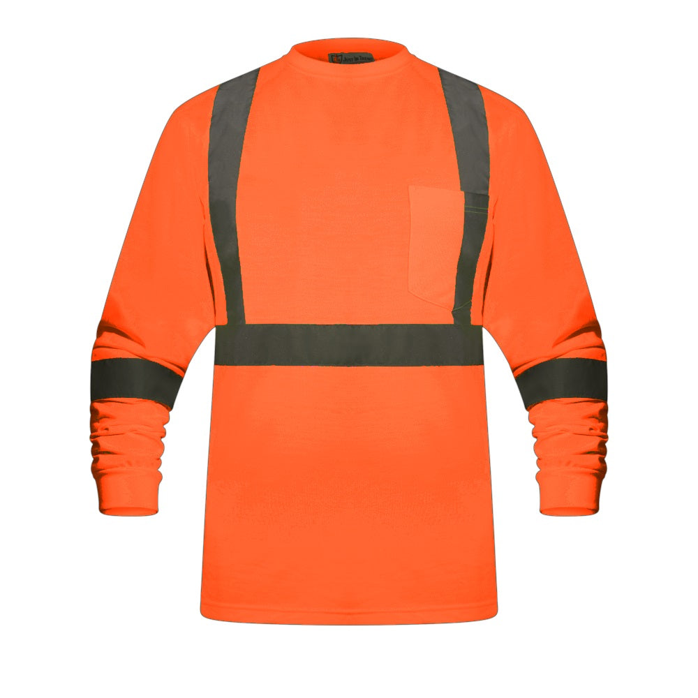 Hi Vis Reflective Safety Work Shirts - Full Sleeve – Just In Trend