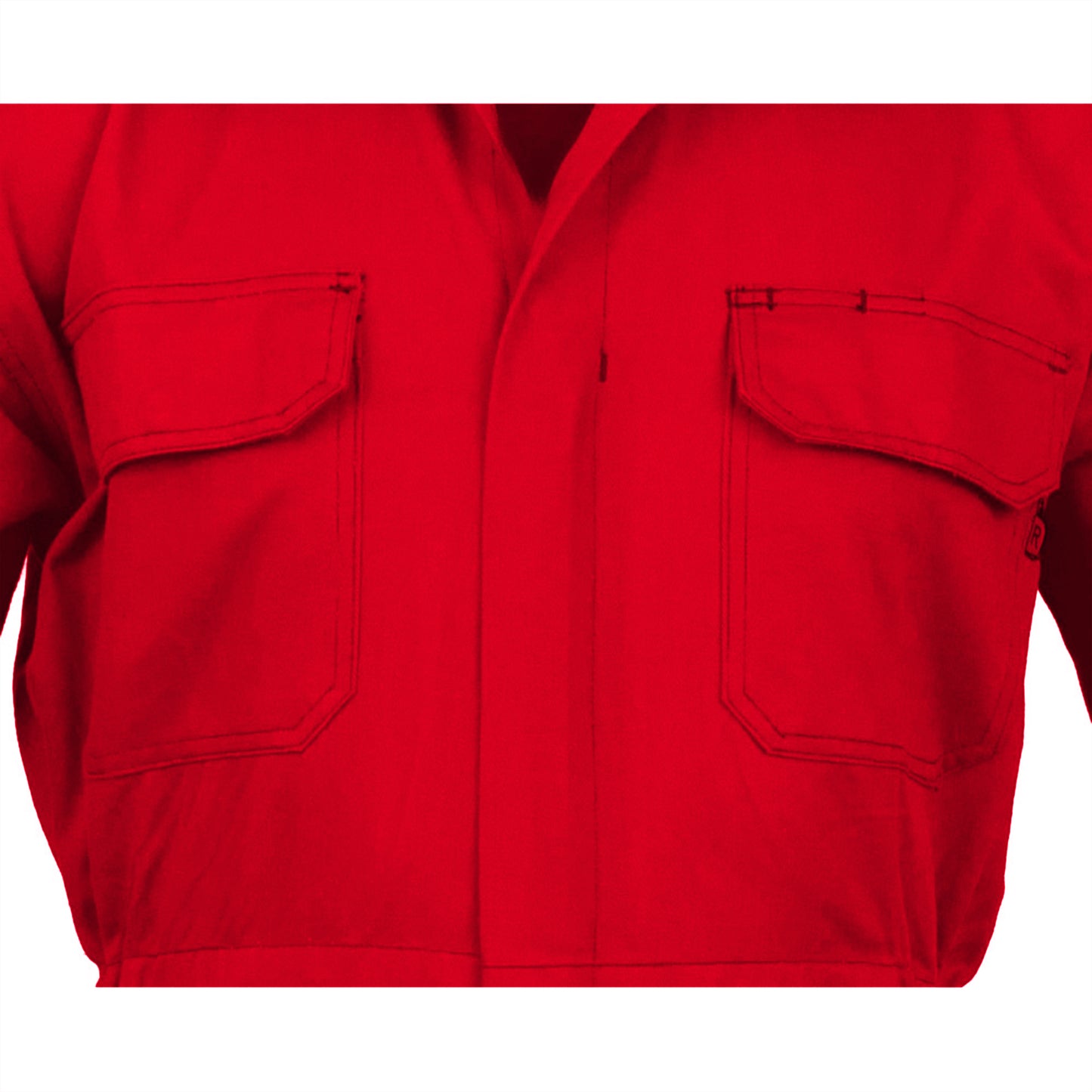 Classic Safety Work Coverall - Long Sleeve - 100% C - 7 oz