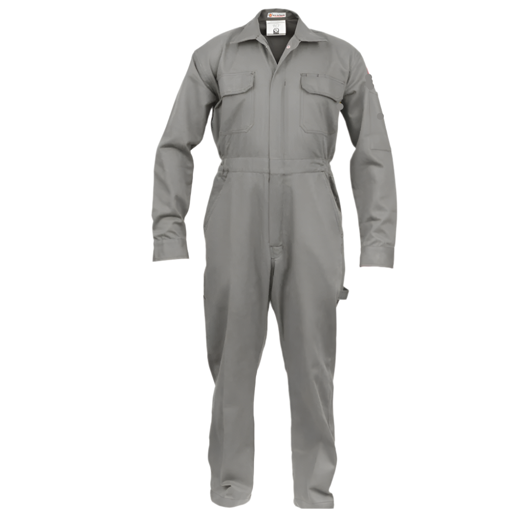 Classic Safety Work Coverall - Long Sleeve - 100% C - 7 oz – Just Classic Safety Work Coverall - Long Sleeve - 100% C - 7 oz – Just