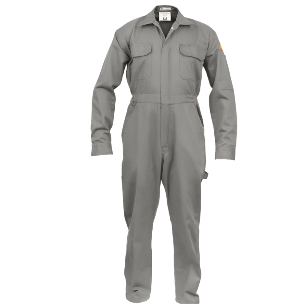 Classic Safety Work Coverall - Long Sleeve - 100% C - 7 oz