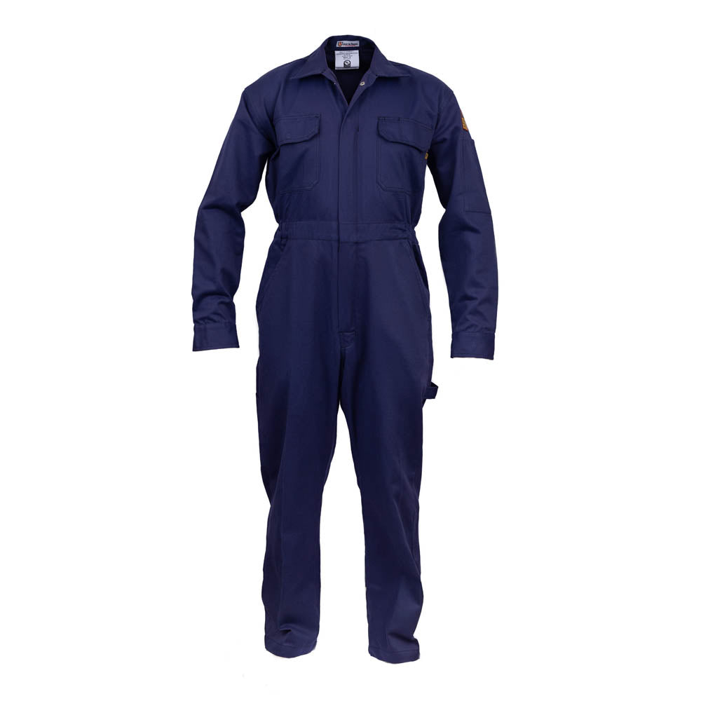 Classic Safety Work Coverall - Long Sleeve - 100% C - 7 oz