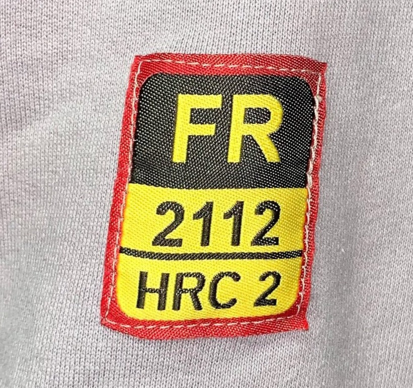 Flame Resistant High Visibility FR Hi Vis Reflective Henley Style T-Shirt  – 100% Cotton – 7 oz