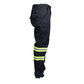 High Visibility Safety Flex Fit Work Pant/Trouser w / Leg Zipper