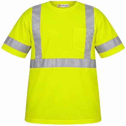 Hi Vis Safety T Shirt - Half Sleeve
