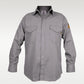 Flame Resistant FR Shirt - 100% C - Light Weight - 7oz