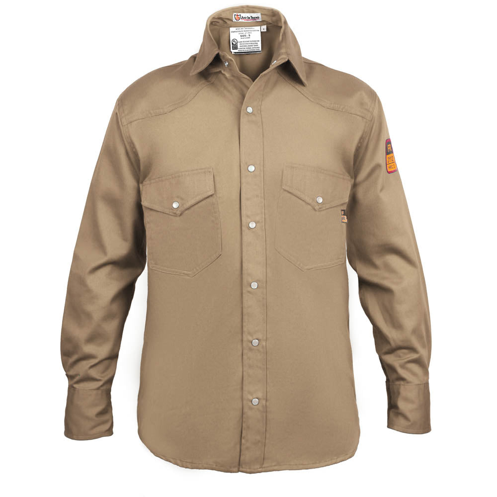 Flame Resistant FR Shirt - 100% C - Light Weight - 7oz