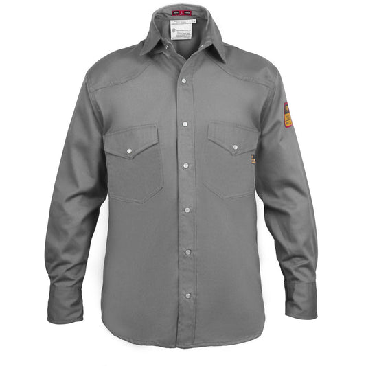 Flame Resistant FR Shirt - 100% C - Light Weight - 7oz