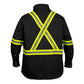 Flame Resistant High Visibility Shirt - 100% C - 7 oz