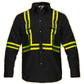 Flame Resistant High Visibility Shirt - 100% C - 7 oz