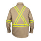 Flame Resistant High Visibility Shirt - 100% C - 7 oz