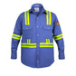 Flame Resistant High Visibility Shirt - 100% C - 7 oz