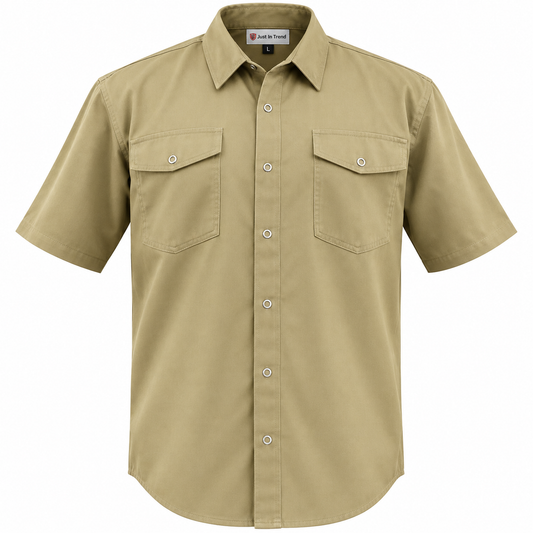 Premium Work / Casual Wear Shirt, Half Sleeve - 65/35 Blend  6 oz