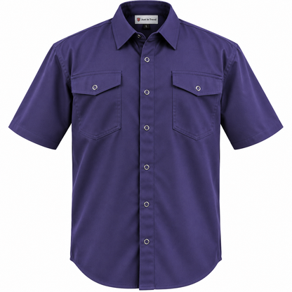 Premium Work / Casual Wear Shirt, Half Sleeve - 65/35 Blend  6 oz