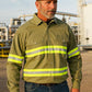 Premium High Visibility Hi Vis Reflective Safety Work Shirts - Full Sleeve