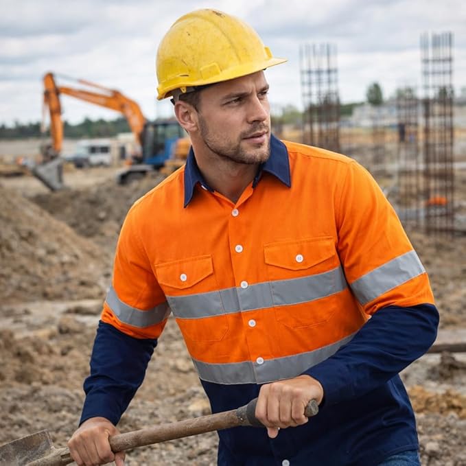 High Visibility Hi Vis Reflective Safety Shirts