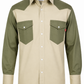 Flame Resistant FR Shirt - 88/12 - Western Style - Two Tone 7 oz