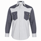 Flame Resistant FR Shirt - 88/12 - Western Style - Two Tone 7 oz