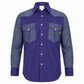 Flame Resistant FR Shirt - 88/12 - Western Style - Two Tone 7 oz