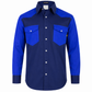 Flame Resistant FR Shirt - 88/12 - Western Style - Two Tone 7 oz