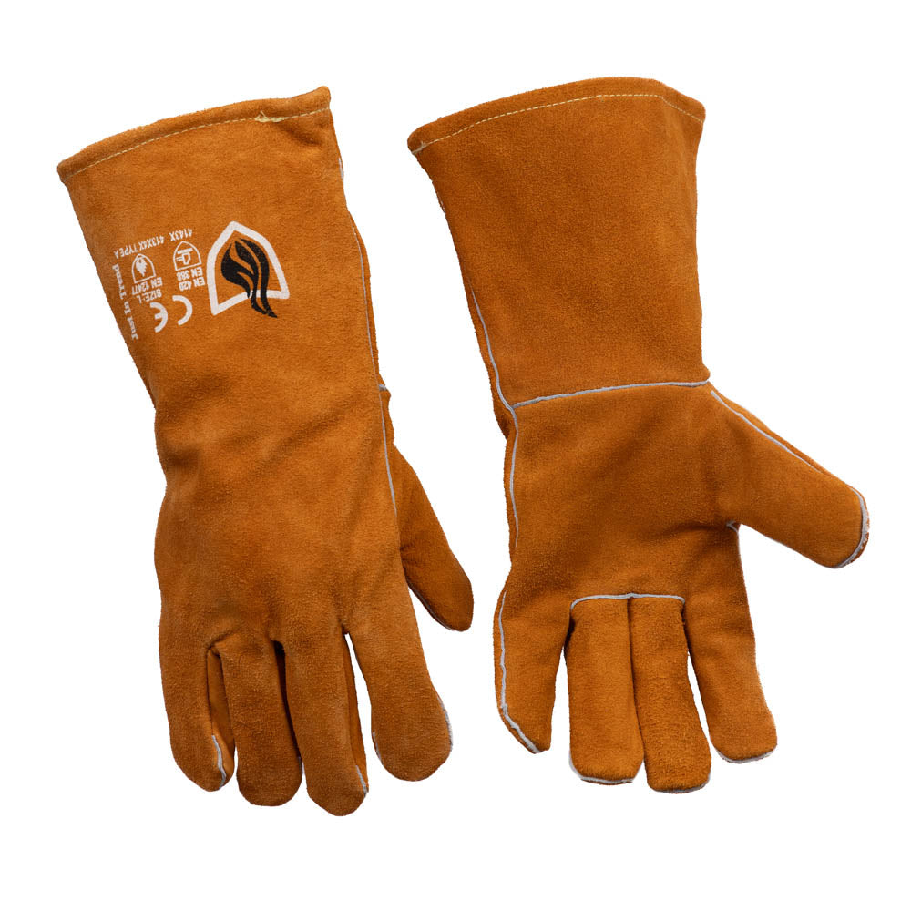 Heat Resistant Leather Welding Gloves