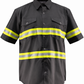 Premium High Visibility Hi Vis Reflective Safety Work Shirts - Half Sleeve