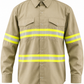 Premium High Visibility Hi Vis Reflective Safety Work Shirts - Full Sleeve