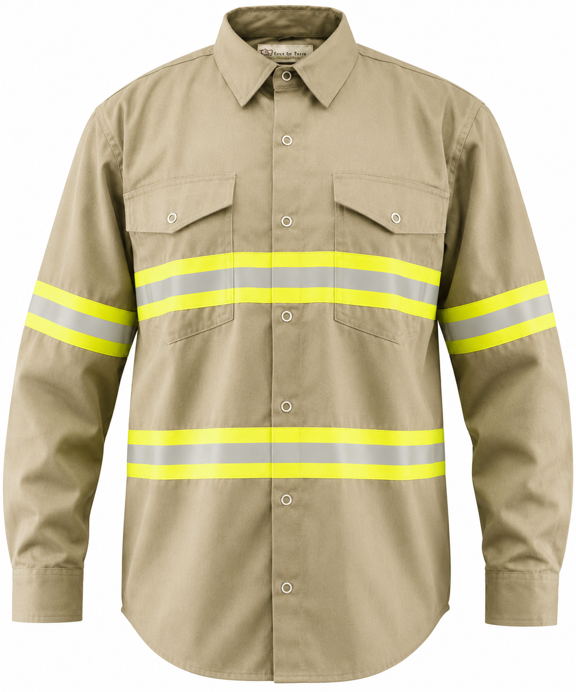 Premium High Visibility Hi Vis Reflective Safety Work Shirts - Full Sleeve
