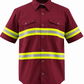Premium High Visibility Hi Vis Reflective Safety Work Shirts - Half Sleeve