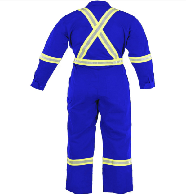 Flame Resistant High Visibility Coverall Just In Trend