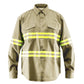 Premium High Visibility Hi Vis Reflective Safety Work Shirts - Full Sleeve