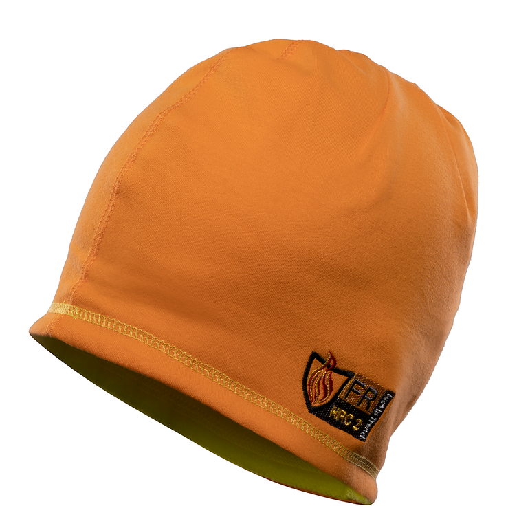 Flame Resistant Reversible Beanie Cap – Heavy Duty - 100%C – 16.0 oz