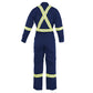 Flame Resistant High Visibility Hi Vis Coverall - 88% C /12% N