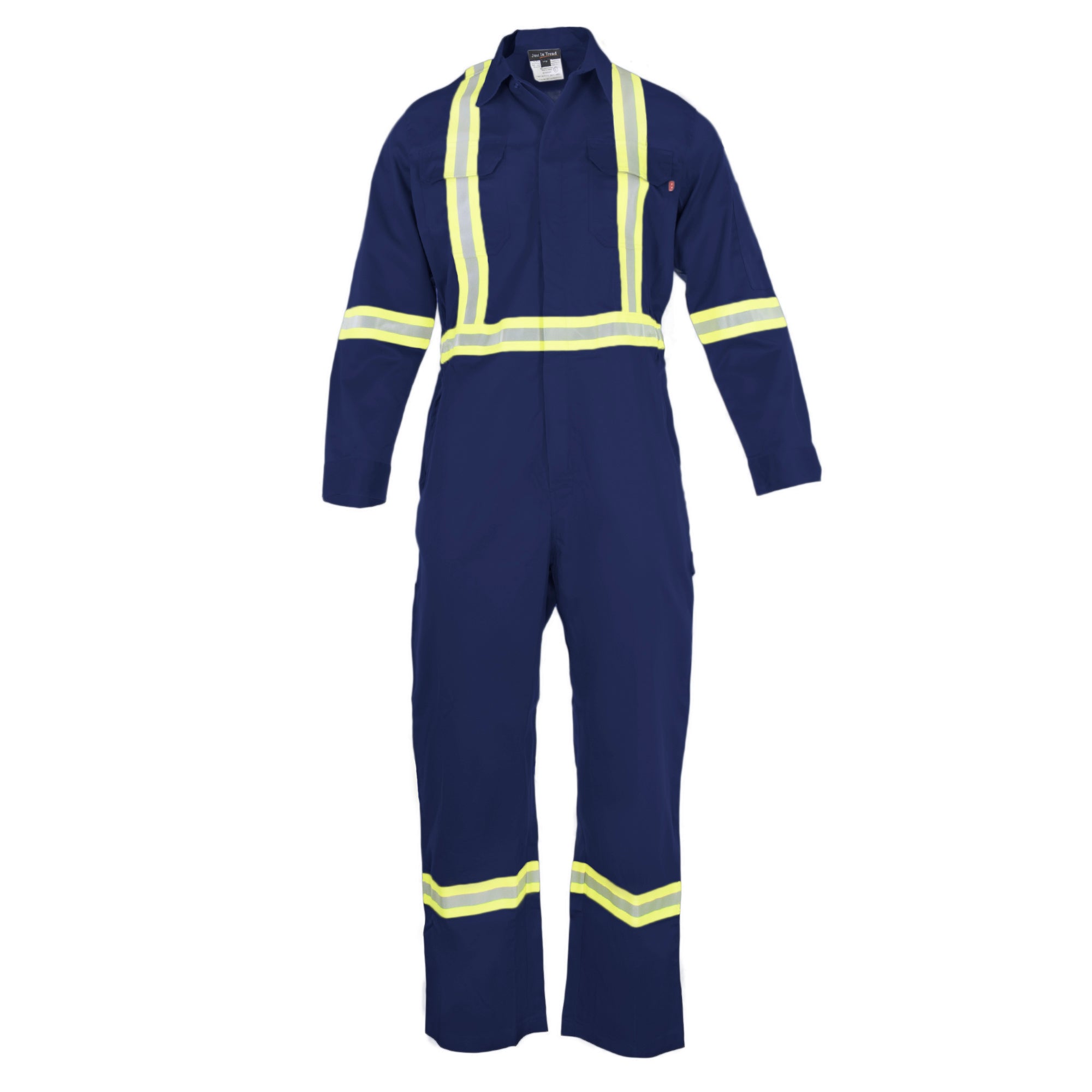 Flame Resistant High Visibility Coverall – Just In Trend